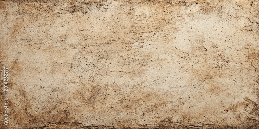 Obraz premium A blank vintage parchment with a stained brown grunge texture provides an ancient aged paper background featuring a worn antique surface for retro design