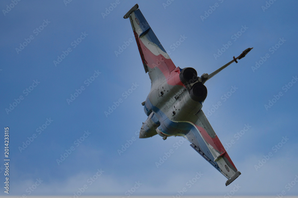 Fototapeta premium Rafale Solo Display 2026 en éloignement