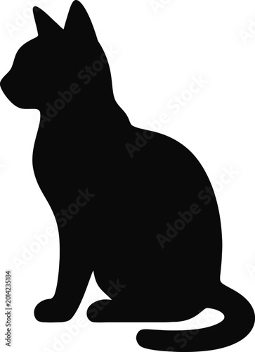 black cat silhouette