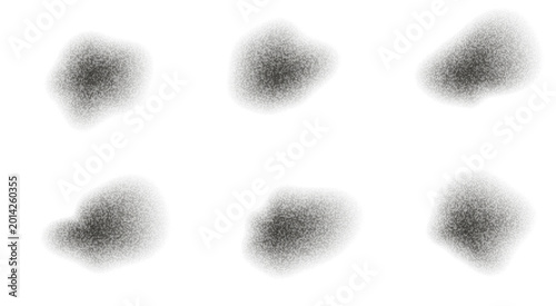 Cuadro en lienzo Spray dot noise texture