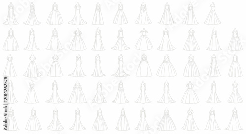 Canvastavla Bells in various sizes arranged.