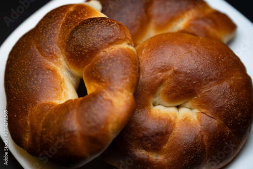 Foto Homemade soft rosemary taralli