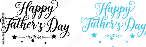Bild auf Leinwand Happy father's day greeting cards and quotes for dad