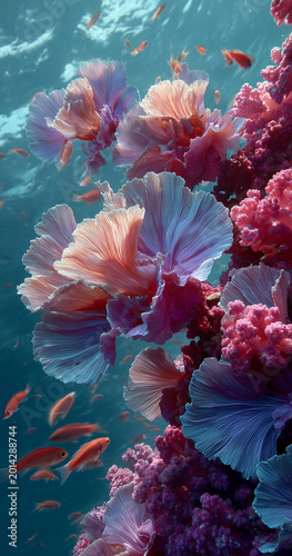 Tropical coral reef