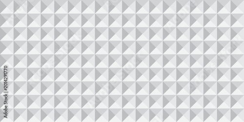Tableau sur toile vector square tile, mosaic endless repeat block texture background