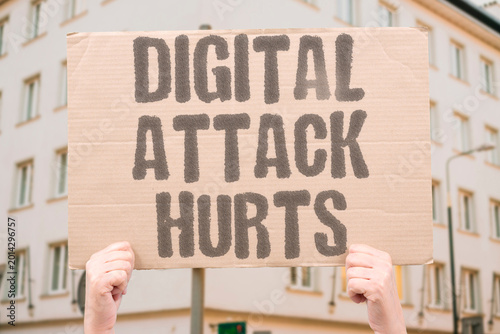 Canvastavla "Digital Attack Hurts" Cyberattacks cause measurable physical and economic harm to targeted nations