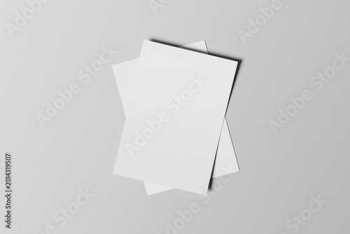 Blank A4 Flyer
