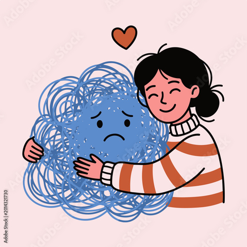 Foto Embrace and Support for Mental Health and Well Being