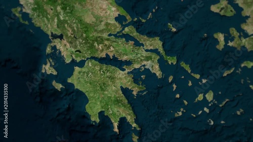 Corinth Canal on the World Map, Strategic Location and Full Details Animation