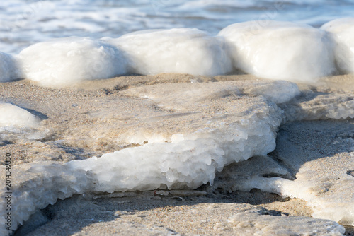At the Baltic Sea in Germany in Winter – A Winter Coastal Landscape
