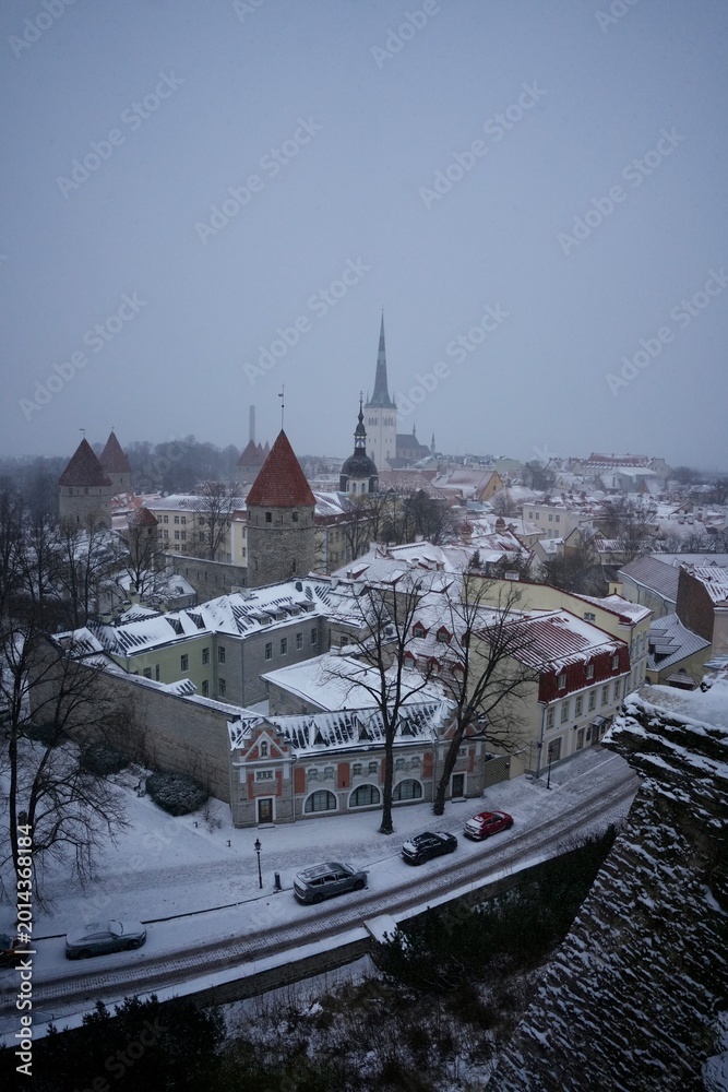 Obraz premium church in the snow