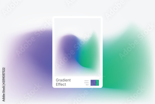 Fluid Vibrant Gradient Background Texture with Colorful Abstract Blurry Background