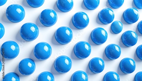 A sea of shimmering spheres, reflecting an infinite expanse.