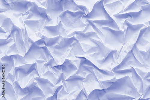 Soft blue crumpled paper texture background