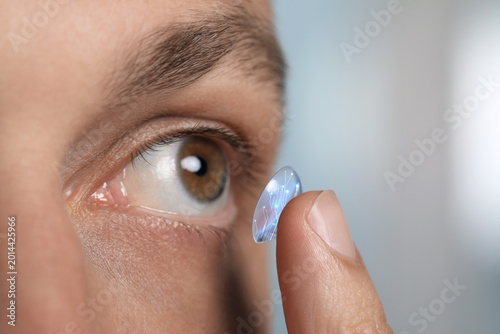 Photos Contact lenses of future