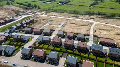 Valokuva Aerial View of New Residential Development at Taylor Wimpey, Ripon, UK