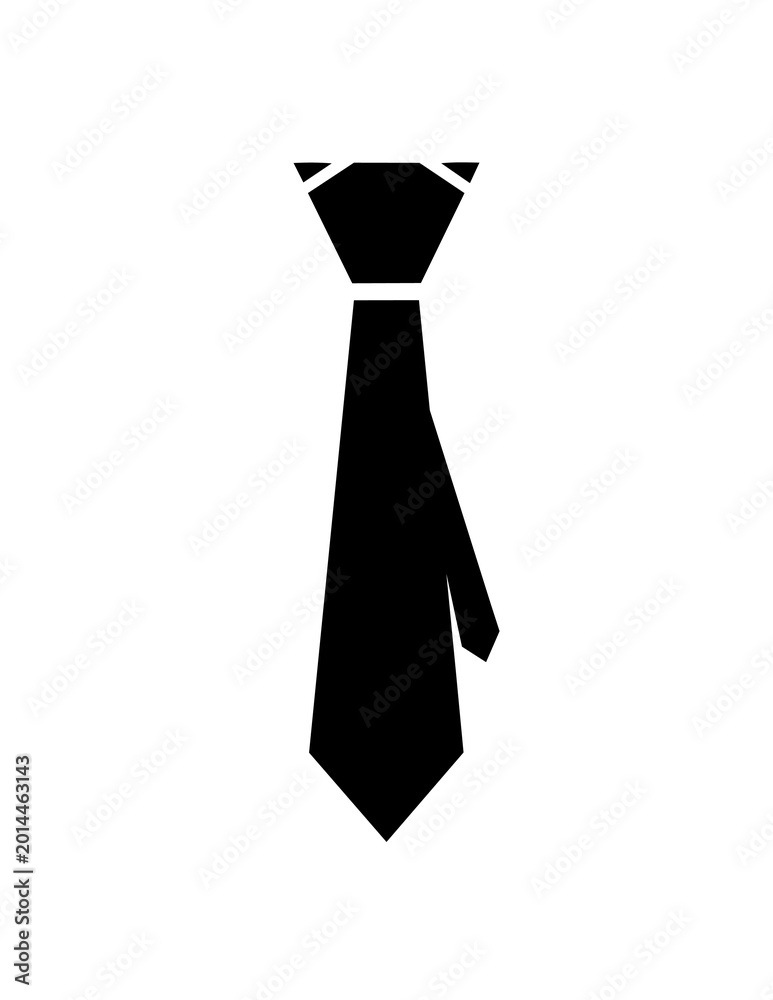 Fototapeta premium Black Tie Accessory for Men.