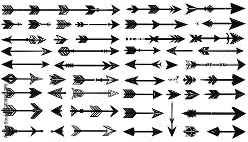Collection of Hand Drawn Arrows in Vector Format.