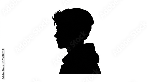 silhouette of a woman