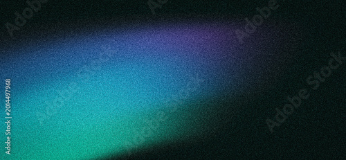 Dark grainy background, blue green black color gradient, glowing abstract shape, noise texture website header, digital wallpaper, web banner, landing page backdrop or event poster design