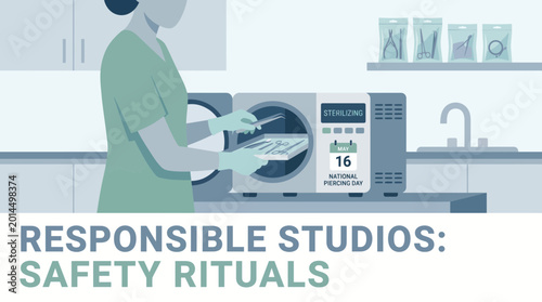 Professional Piercing Studio Autoclave Sterilization Rituals