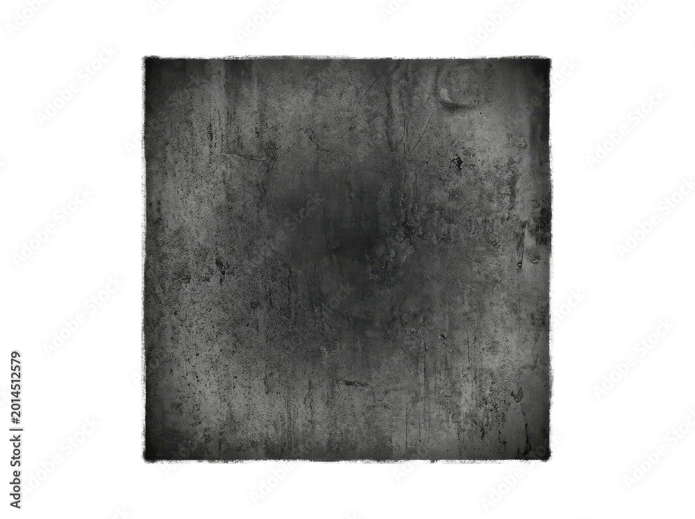 Fototapeta premium Close-up of a dark, grungy concrete wall with a rough texture and black shadows