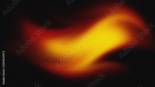 Fotografija Abstract grain texture background with warm orange and red gradient