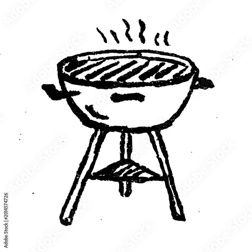 barbecue on the grill 
