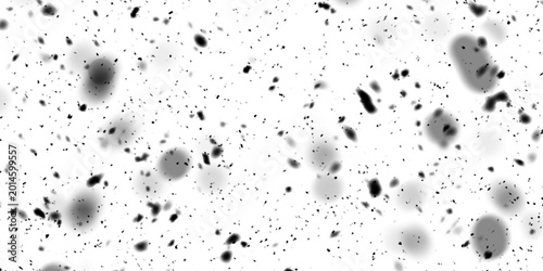 Canvas-taulu Black Dust Particles and Gritty Dirt Specks Texture Overlay