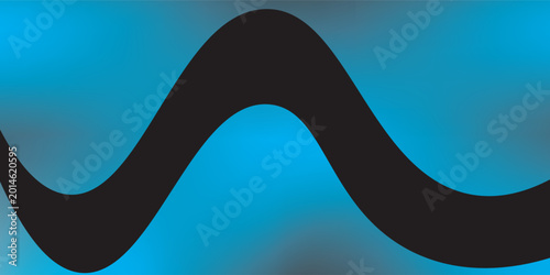 Blue border deign abstraction begrond
