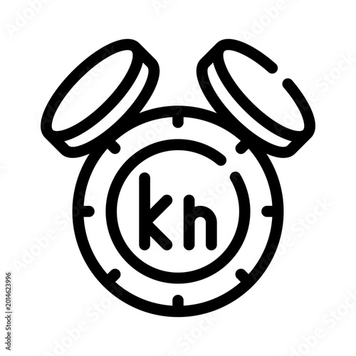 Tableau sur toile kuna line icon