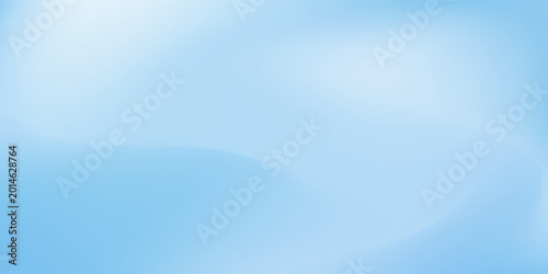 Schilderij op canvas Smooth 3D blue sky gradient simple background