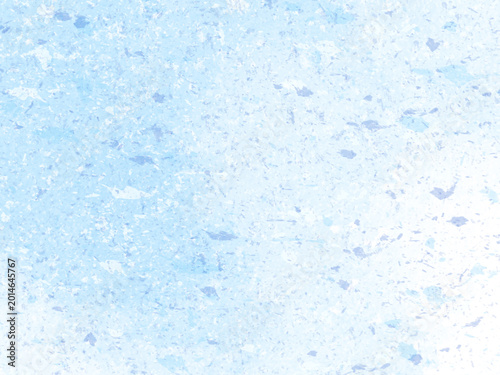 Light blue and white watercolor background with copy space and japanese paper texture.