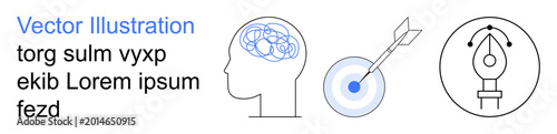 Foto Brainstorming, creativity, goal achievement, problem-solving, innovation, design