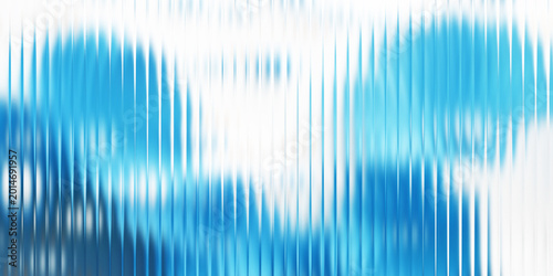 Abstract blue light streaks with motion blur on dark background