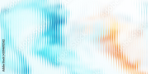 Abstract light streaks in blue and orange gradient with motion blur effect