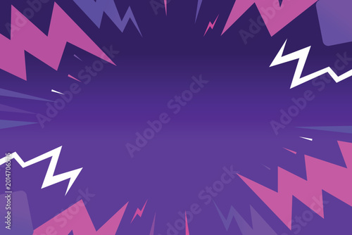 Abstract Burst Purple Geometric Background