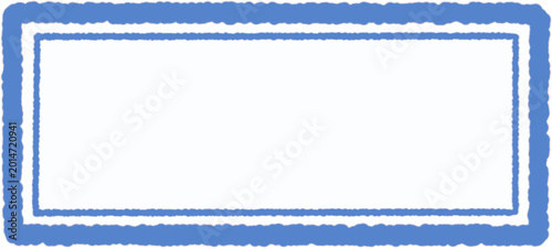 Quadro em tela blue name framer