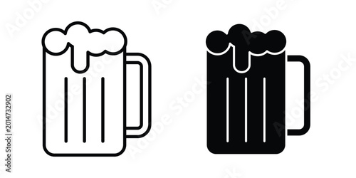Photos Beer icon elements pack. icons suitable for projects