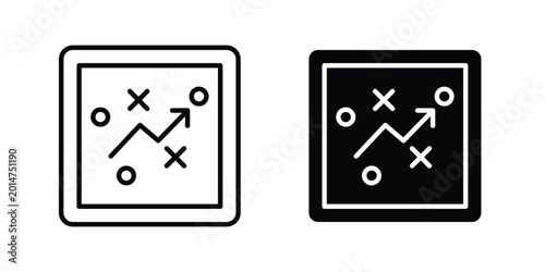Foto Tactical icon elements pack. icons suitable for projects