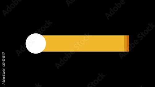 Minimal Lower Third Title Animation for News Broadcast and Video Presentation 4K