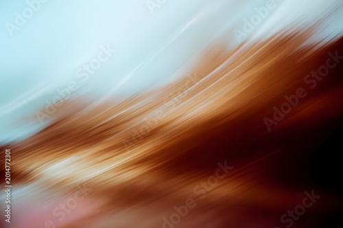 Diagonal Rust Blue Abstract Motion Blur Background