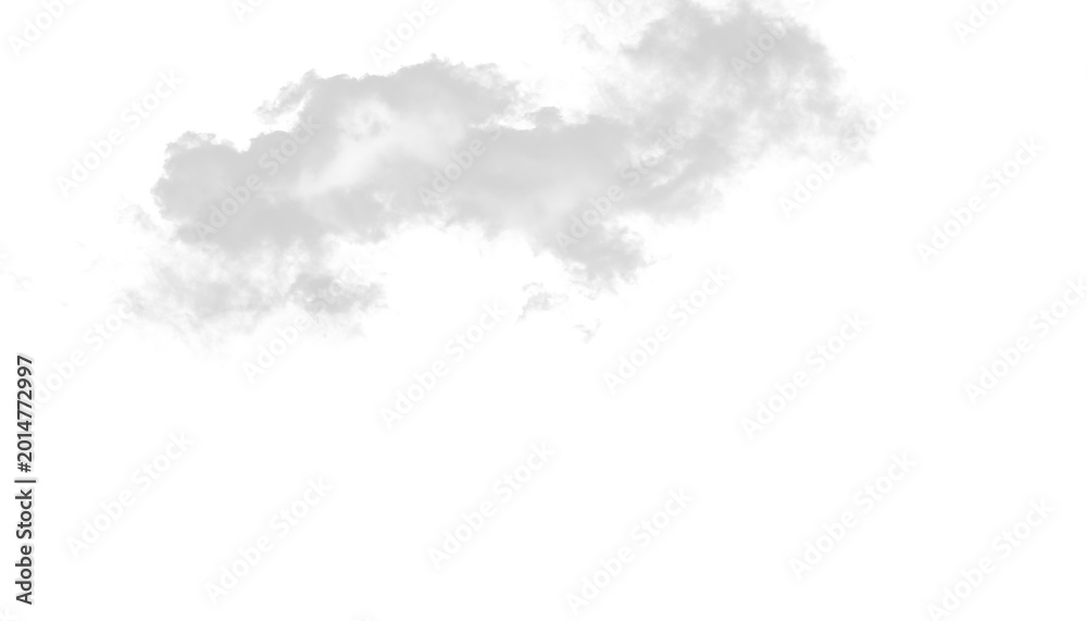 Fototapeta premium Transparent Grey Cloud PNG Overlay Isolated Atmospheric Smoke Effect Texture