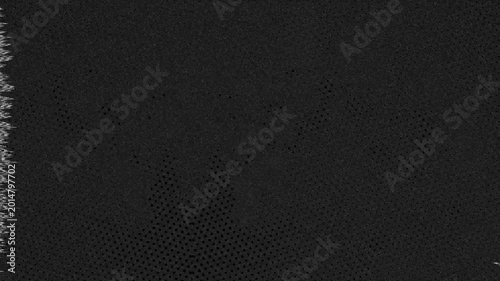 Abstract Glitch Overlay on Dark Screen with Digital Noise and Analog Static. Corrupted Signal, Retro VHS Distortion, and Cyberpunk Data Background.