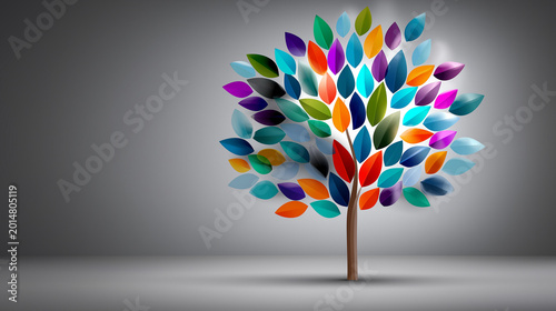 Chakra tree of life symbolism isolated on a transparent background for a spiritual and wellness design concept. Tree of life chakra, transparent background, spiritual symbolism,