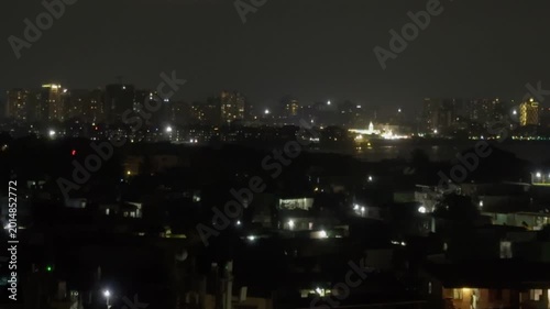 night view of the city of Mumbai India