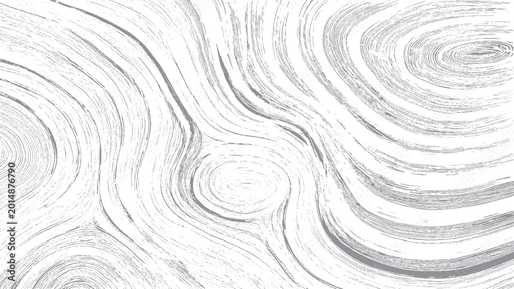 Fototapeta premium Organic wood grain background with rough ring pattern