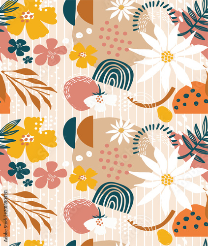 Flower Abstract Pattern