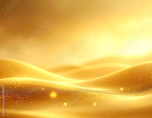 A radiant golden abstract background evokes feelings of warmth and luxury.