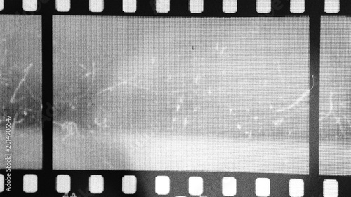 Foto Clean and simple retro style 35mm film negative